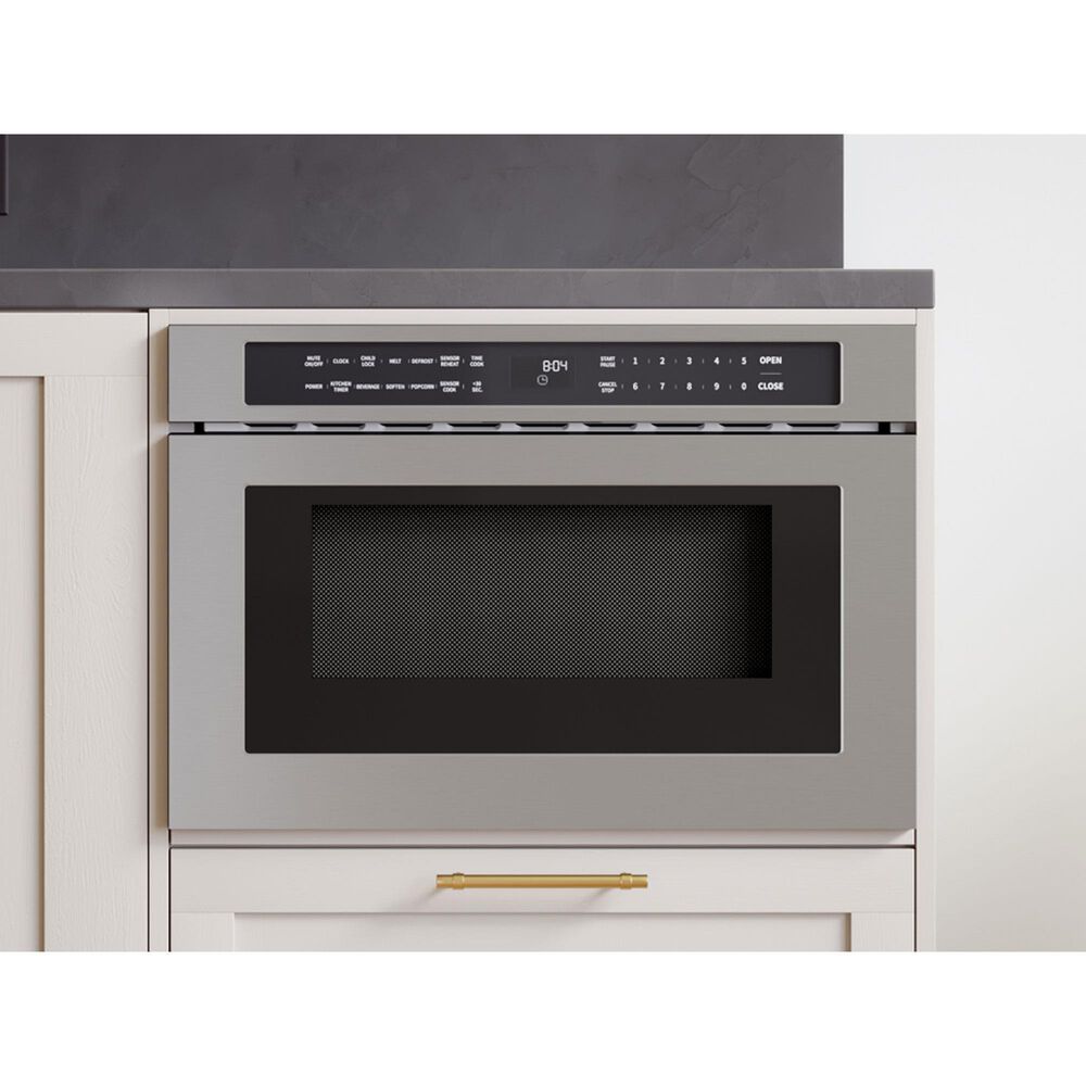 Zephyr 1.2 Cu. Ft. Drawer Microwave in Stainless Steel, , large