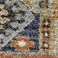 ROW by Oriental Weavers Gemma Rust and Blue 2"3" x 7" Runner, , large