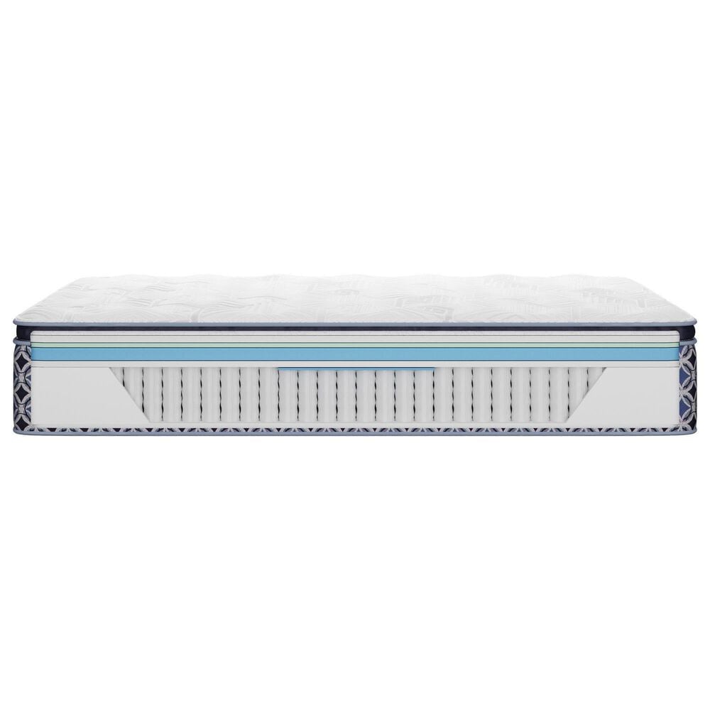 Serta Perfect Sleeper Select Leawood Plush Pillow Top King Mattress with Serta Silver Baselogic Adjustable Base, , large