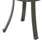 Linon Home Decor Franklin Bar Height Pub Table in Pewter and Grey Wash - Table Only, , large