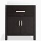 Kohler Kresla 30" Single Bathroom Vanity in Carbon Oak with 3 cm White Quartz Top and Rectangular Sink, , large