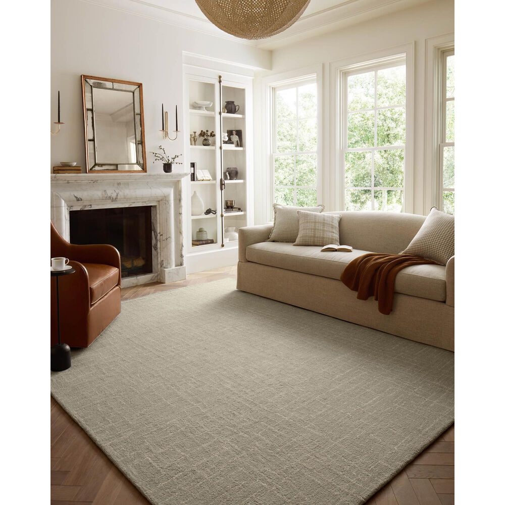 Chris Loves Julia x Loloi Polly 8&#39;6&quot; x 11&#39;6&quot; Spa and Ivory Area Rug, , large