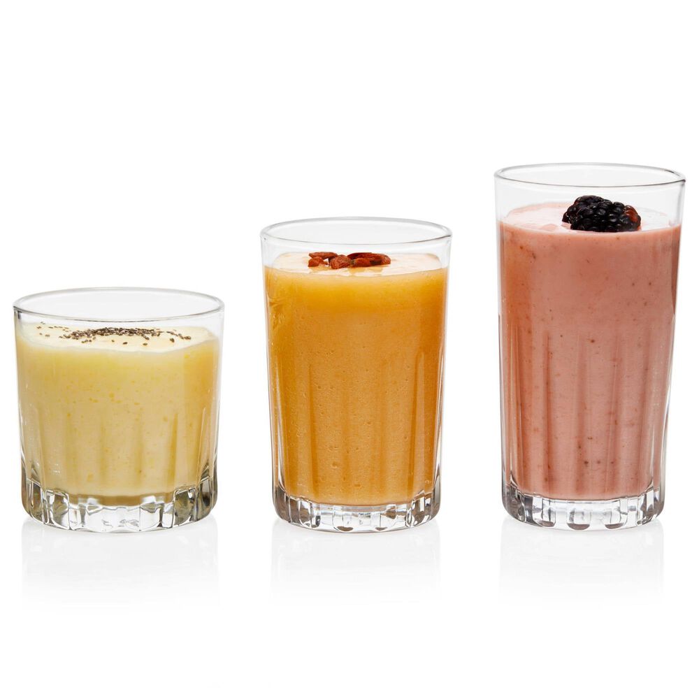 Libbey Glass Brockton 18-Piece Drinkware Set in Clear, , large