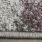 Safavieh Adirondack ADR115M 6" Round Light Grey and Purple Area Rug, , large
