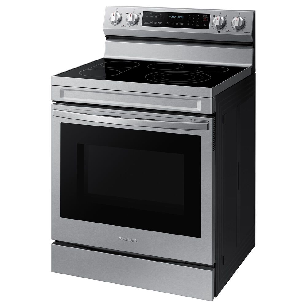 Samsung 6.3 Cu. Ft. Freestanding Electric Range with Air Fry, Wi-Fi and Griddle in Stainless Steel, , large
