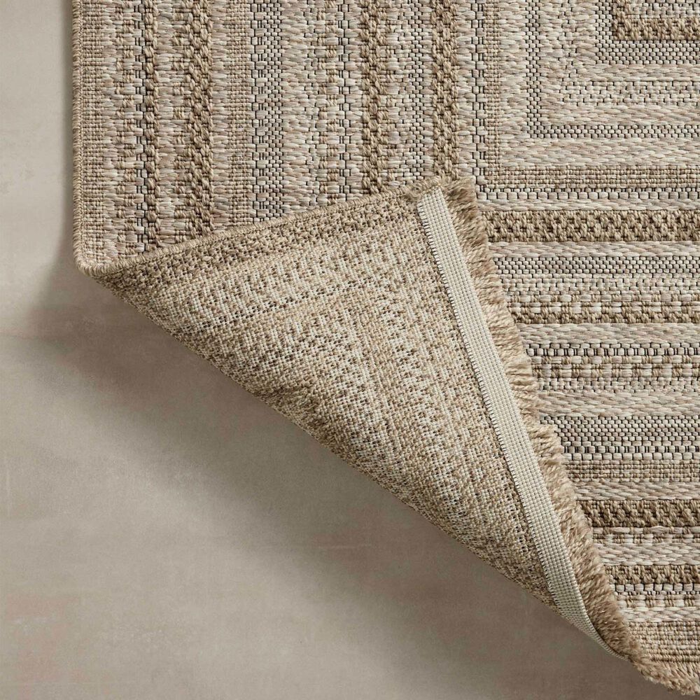 Loloi Dawn DAW-01 5&#39;1&quot; x 7&#39;7&quot; Natural Area Rug, , large