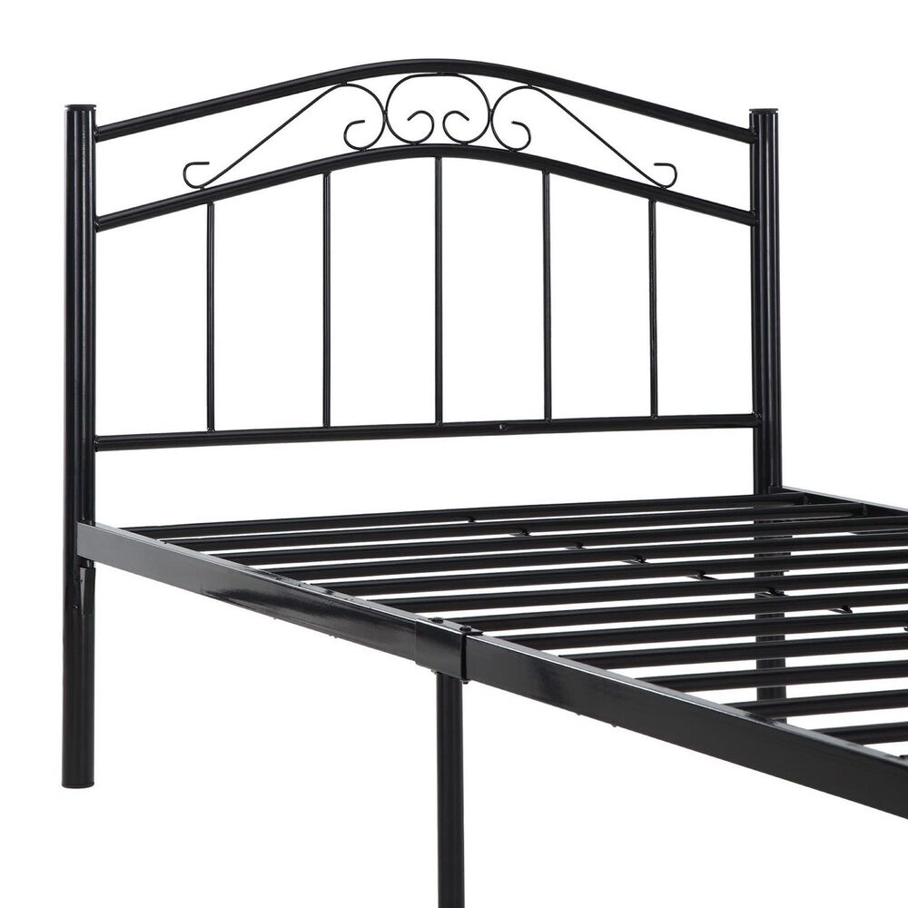 Modway Townhouse Twin Platform Bed in Black, , large