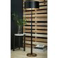 Ashley Amadell Floor Lamp in Black and Gold, , large