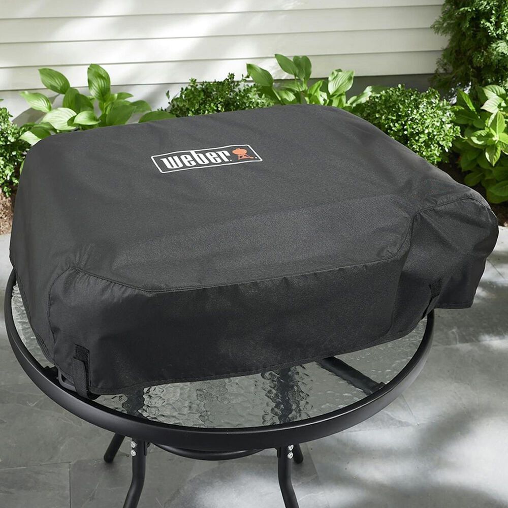 Weber Premium Griddle Cover for Traveler 22&quot; Portable in Black, , large