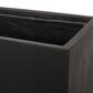 Hearth and Haven Outdoor Rectangular Planter Box in Black, , large