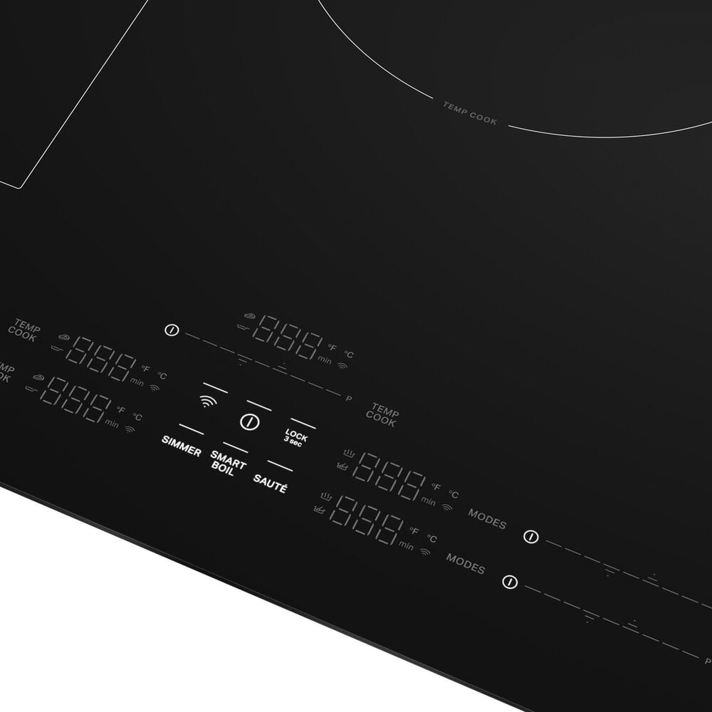 KitchenAid 30&quot; Induction Cooktop with 5 Cooking Zones in Black, , large