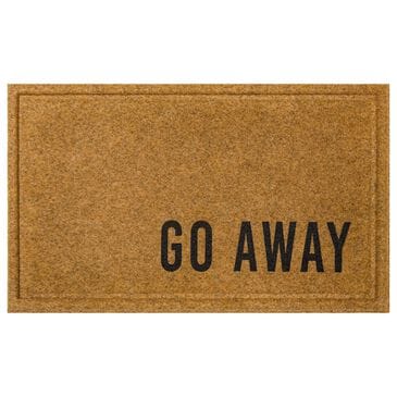 Karastan Bristol Go Away 1"6" x 2"6" Natural Door Mat, , large