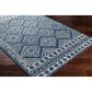Surya Granada GND-2322 5" x 7"6" Dark Blue, Denim and Ivory Area Rug, , large
