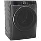 GE Profile 7.8 Cu Ft Front Load Electric Steam Dryer in Carbon Graphite, , large