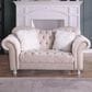 Morden Fort America Stationary Loveseat in Beige Velvet, , large