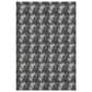Dalyn Rug Company Soft Essentials Chevron Black 10" x 14" Area Rug, , large