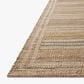 Chris Loves Julia x Loloi Judy 5" x 7"6" Natural and Dove Area Rug, , large
