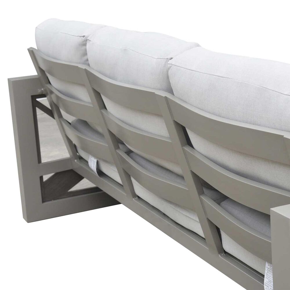 Steve Silver Co. Dalilah 4-Piece Patio Conversation Set in Off-White, , large