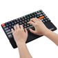 Adesso Truform P310 Mini Size Keyboard Wrist Rest in Black, , large