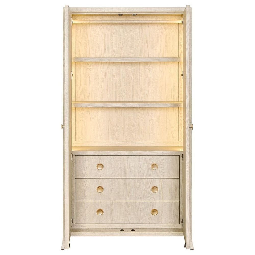 Universal Furniture 3 Drawer Armoire with Shelf in Velora, , large