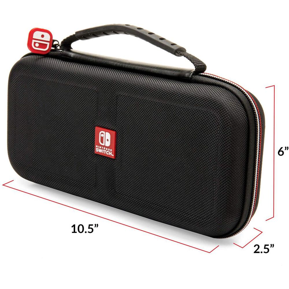 Nintendo Switch Game Deluxe Travel Case in Black, , large