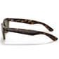 Ray-Ban New Wayfarer Classic Sunglasses with Green Lenses in Polished Tortoise, , large
