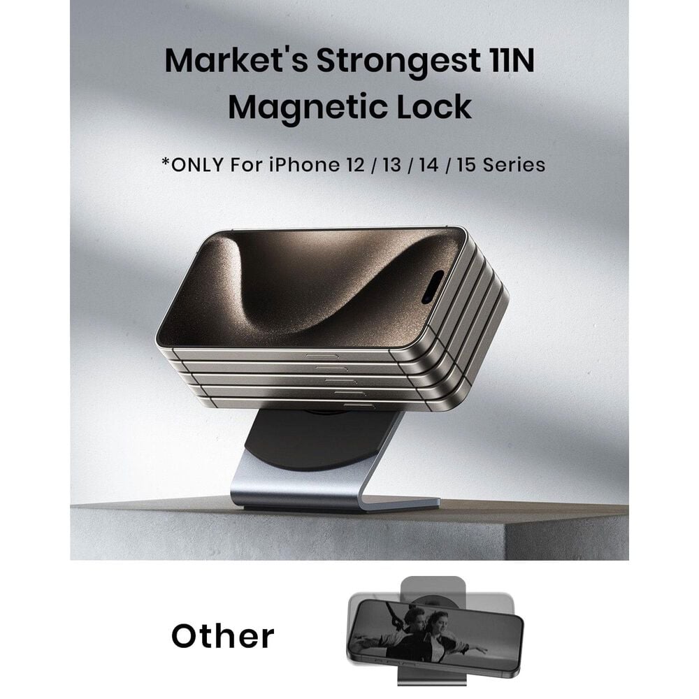 INUI Magsafe Fast Charging Power Bank with Cooling Fan in Black, , large