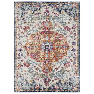 Surya Harput HAP-1000 5"3" x 7"3" Saffron and Gray Area Rug, , large