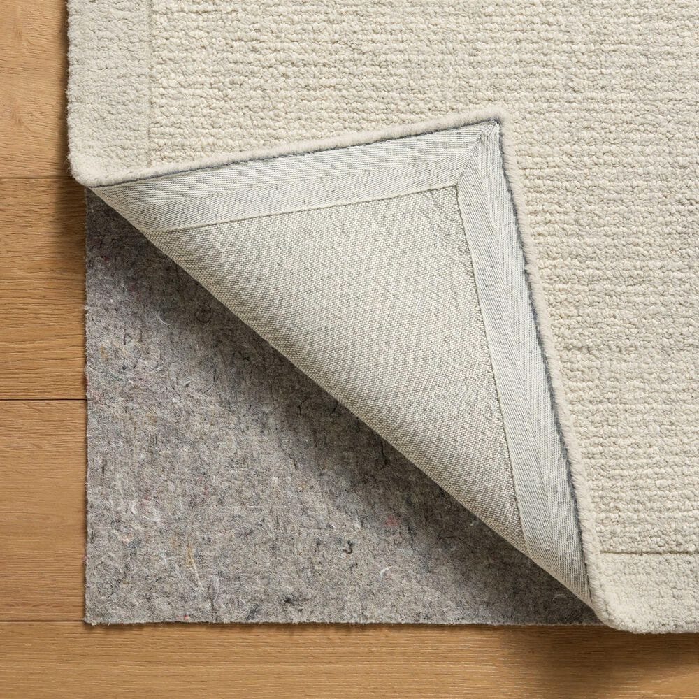 Magnolia Home Henley Ivory and Silver 3&#39;6&quot; x 5&#39;6&quot; Area Rug, , large