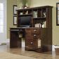 Sauder Harbor View Computer Desk With Hutch in Curado Cherry, , large