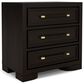 Shannon Hills Lydia King Platform Upholstered Bed and 2-Nightstand in Dark Cabernet, , large