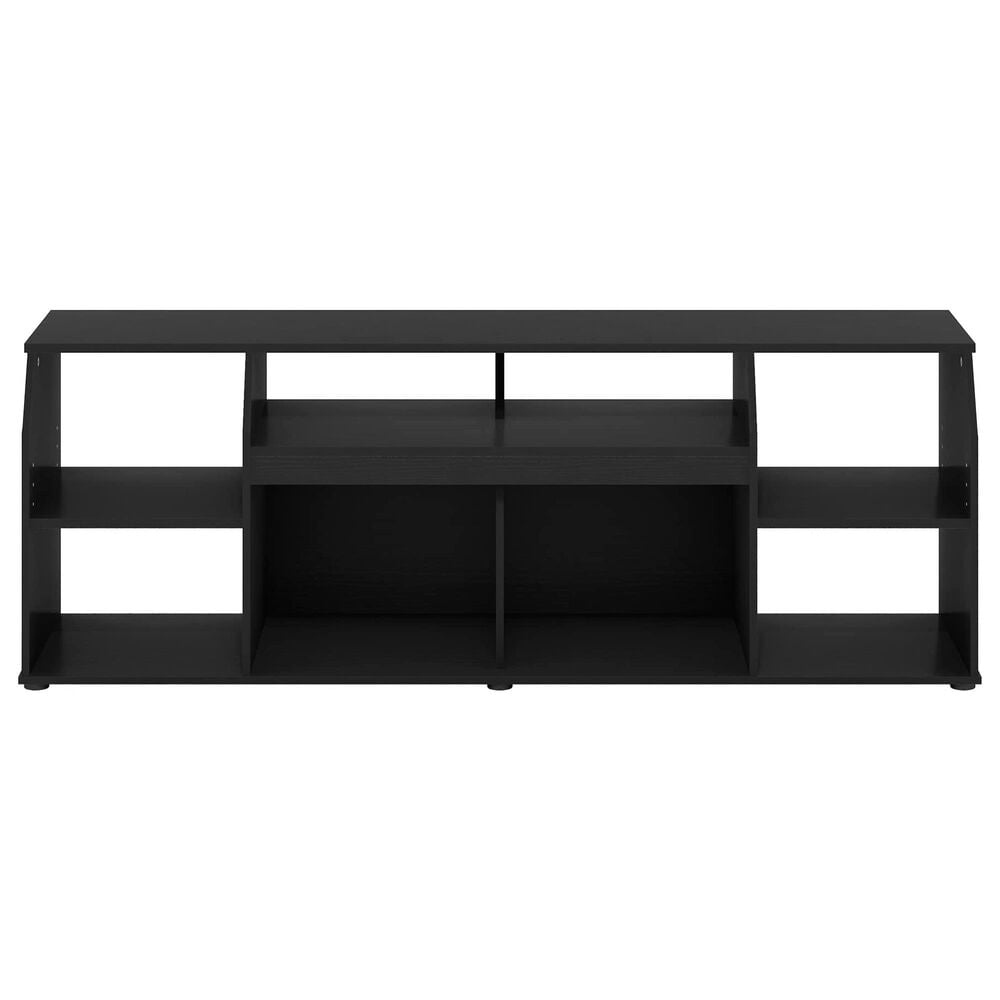 HOMLUX 59" TV Stand with LED Lights in Americano, , large