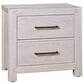 Viceray Collections Joinery 2-Drawer Nightstand in Washed White Oak, , large