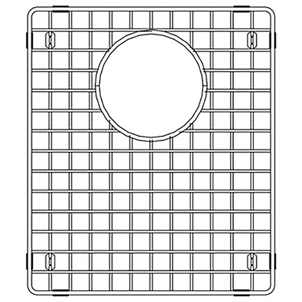 Blanco Precis Bottom Grid for 50/50 Sink in Stainless Steel, , large