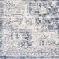 Surya Tuscany TUS-2317 Dark Blue, Denim, Tan, Charcoal, Light Gray and Cream 7"10" x 10"3" Area Rug, , large