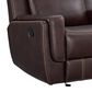 Mayberry Hill Panther Power Motion Glider Recliner in Neono Brown, , large