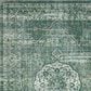 Loloi Mika 6"7" x 9"4" Green and Mist Area Performance Rug, , large