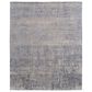 Feizy Eastfield Abstract 3" x 5" Blue and Beige Area Rug, , large