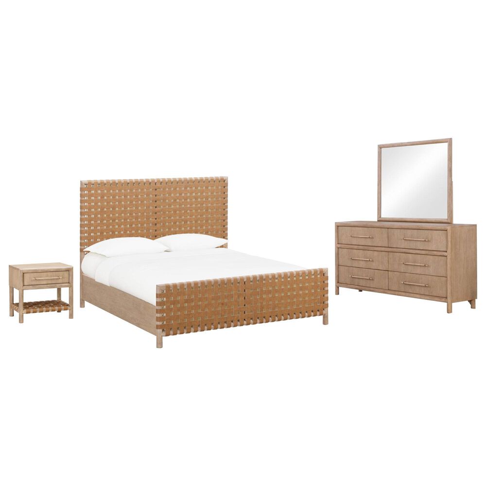 Urban Home Dorsey 4-Piece Queen Bedroom Set in Granola, , large