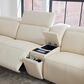 Bassett Airy 6-Piece Power Reclining Sectional in Linen, , large