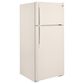 GE Appliances 16.6 Cu. Ft. Energy Star Top Freezer Refrigerator in Bisque, , large