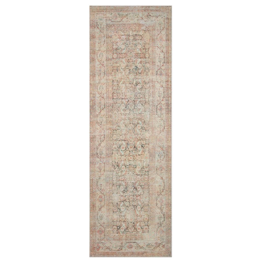 Loloi Adrian 2" x 5" Natural and Apricot Area Rug, , large
