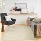 Nourison Andes AND04 3"11" x 5"11" Ivory and Grey Area Rug, , large