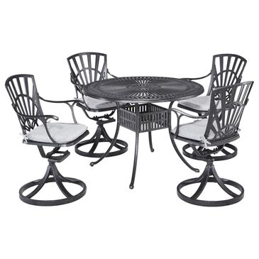 Homestyles Grenada 5-Piece Dining Set in Gray, , large