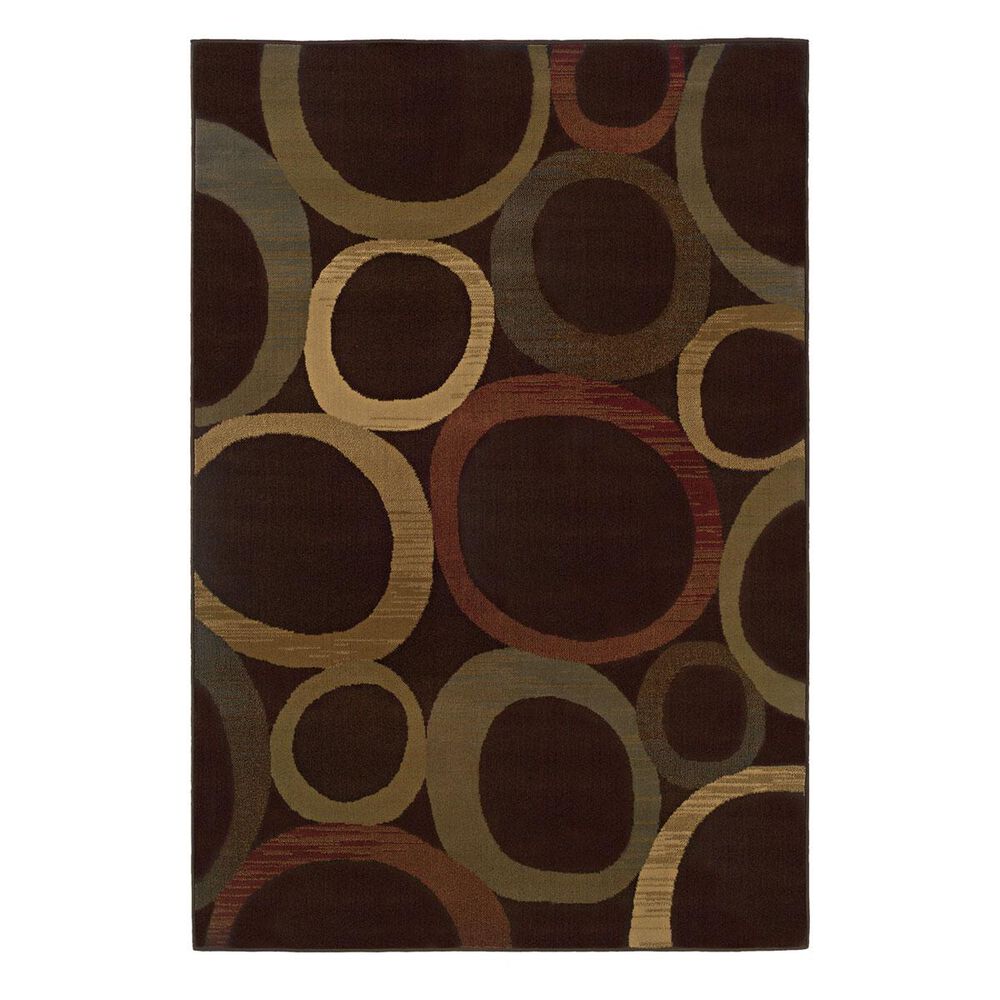 Oriental Weavers Tybee 2361D 1"10" x 2"10" Brown Scatter Rug, , large
