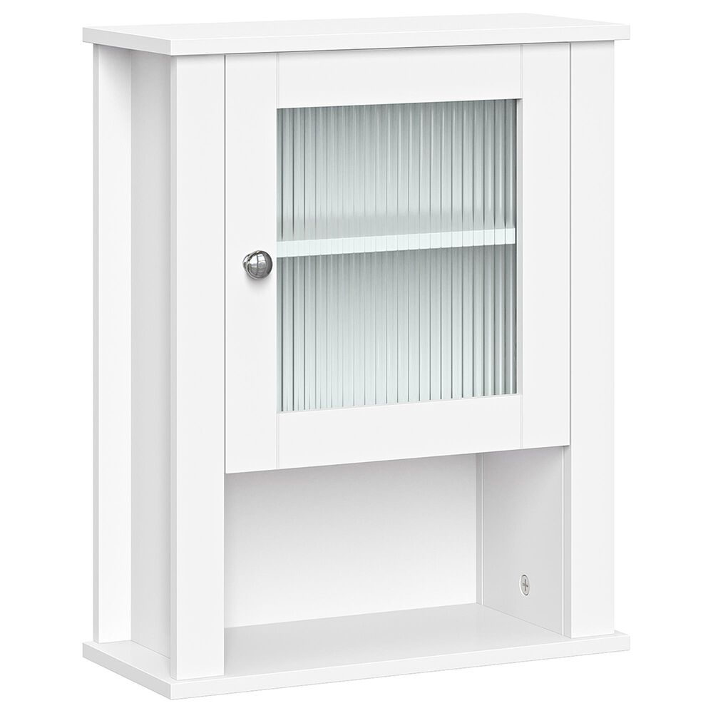 RiverRidge Home Prescott Wall Cabinet in White, , large