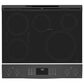 GE Profile 30" Slide-In Front-Control Induction Range in Stainless Steel, , large