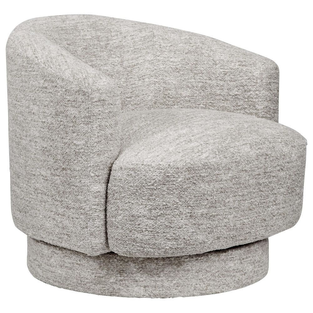 Ashley Wardsor Swivel Accent Chair in Stone, , large