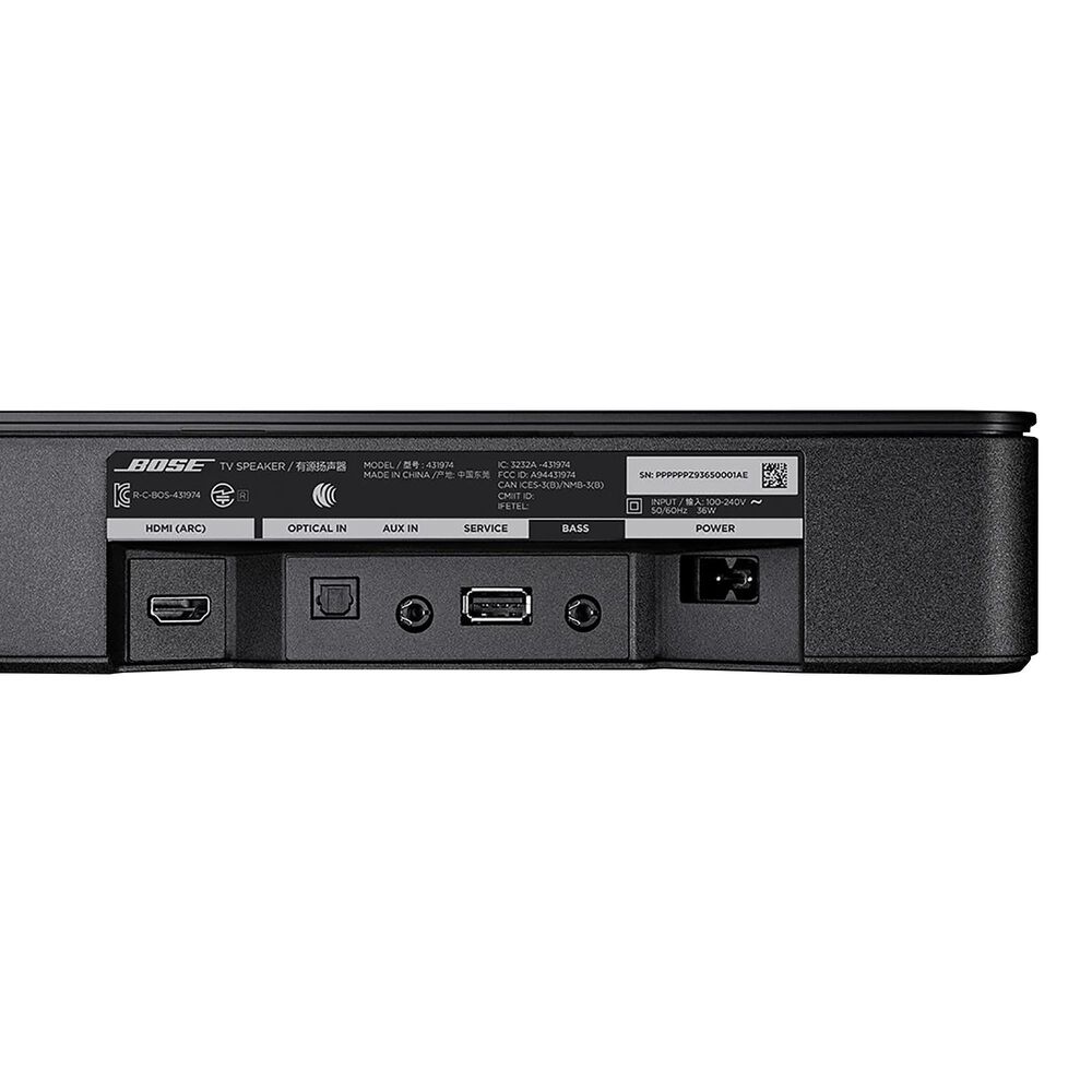 Bose TV Speaker with Bass Module 500 in Black, , large