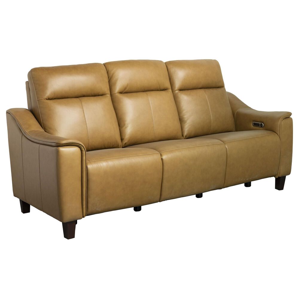 Flexsteel Walter Power Reclining Sofa in Honey, , large